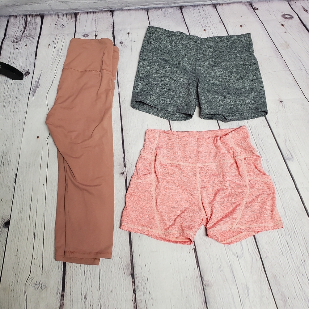 C9 and forever 21 athletic shorts cropped leggings. 263